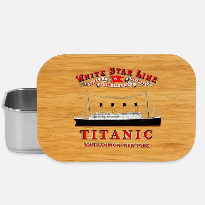 TITANIC ORIGINAL CREATION Louis RUNEMBERG © Adagp - Lunch Box - Silber