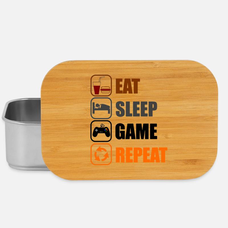 Geek Routine - Lunch Box - Silber