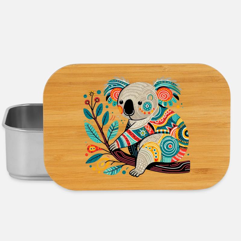 Koala - Lunch Box - Silber