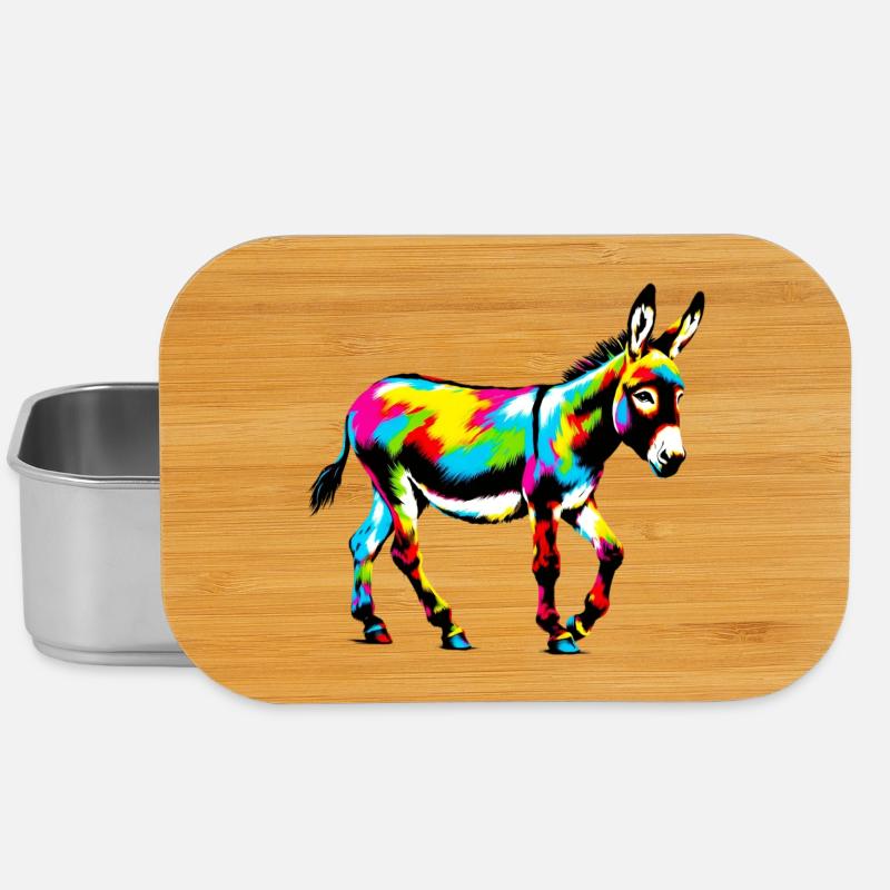 Donkey Mule - Lunch Box - silver