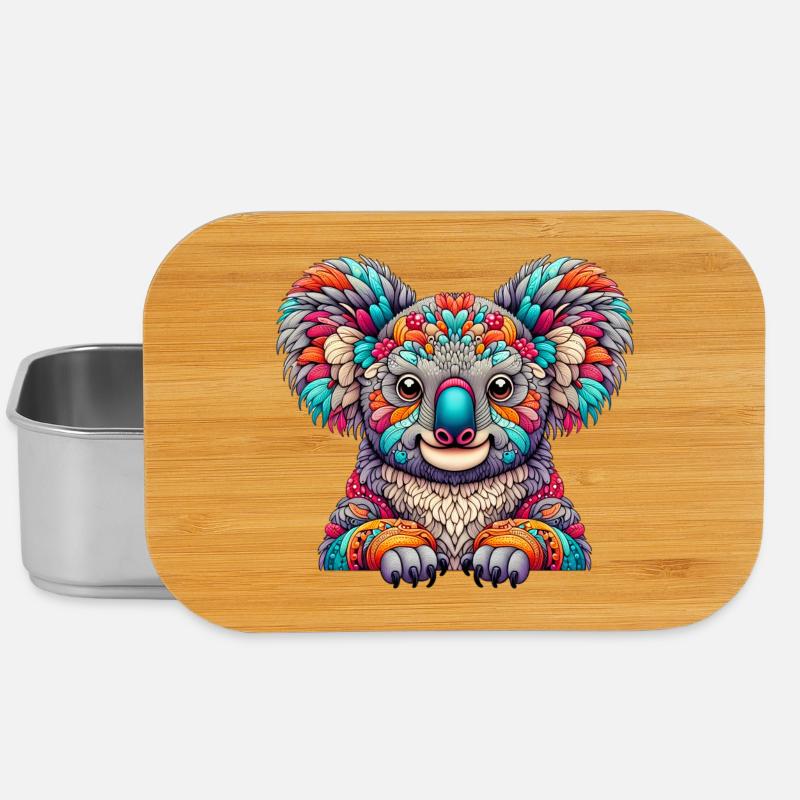 Koala - Boîte à goûter - argent