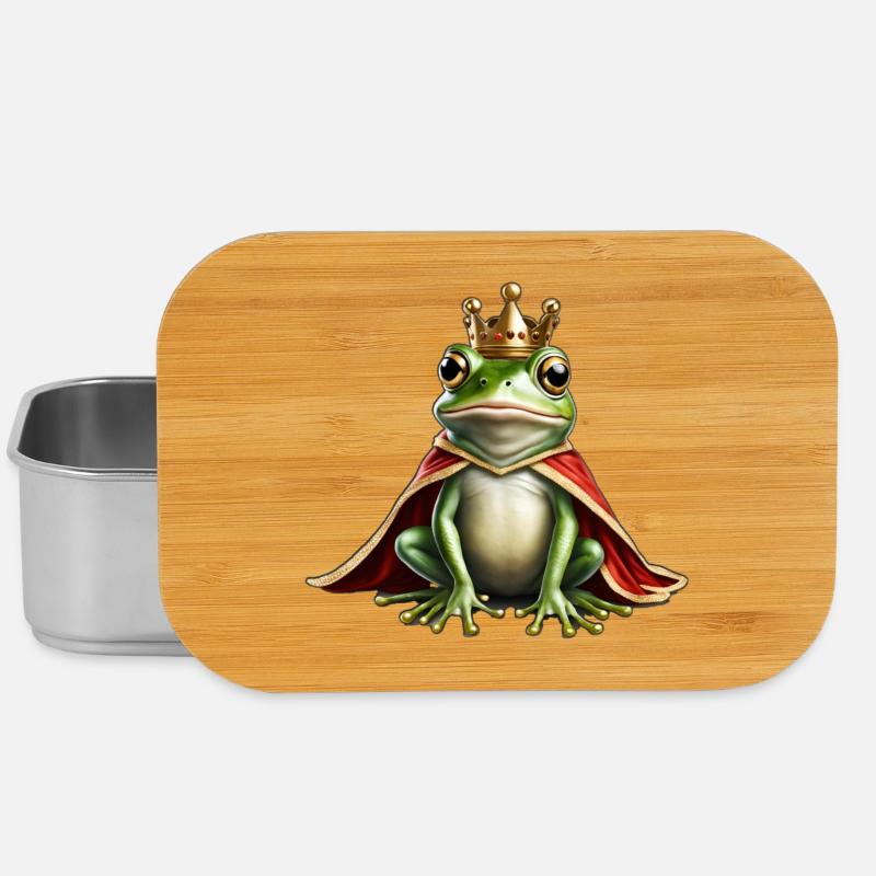 The Frog King - Lunch Box - silver