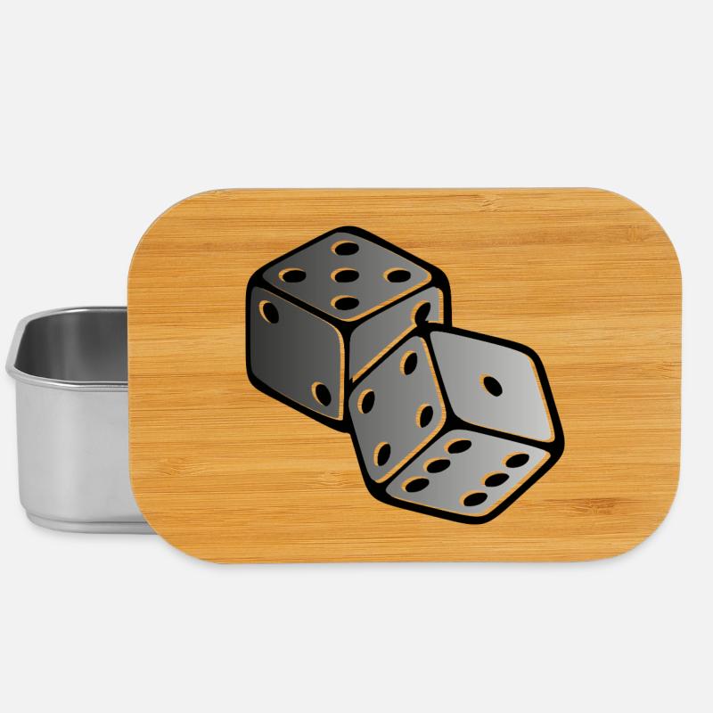 Cube - Lunch Box - silver