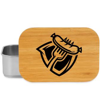 Wurst Gabel - Lunch Box - Silber - Vorne