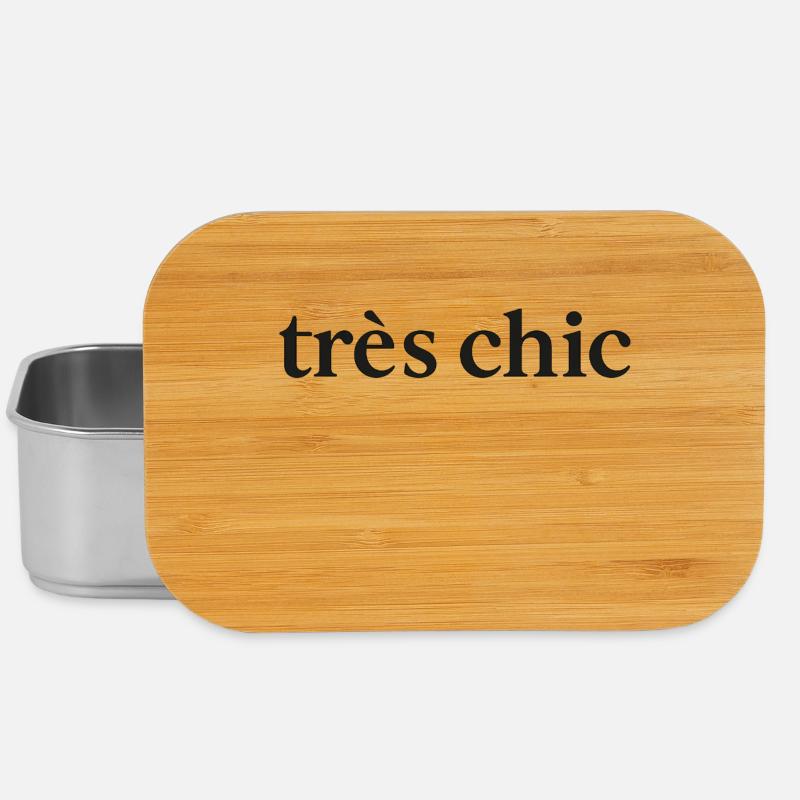 trés chic. Imprint - Lunch Box - silver