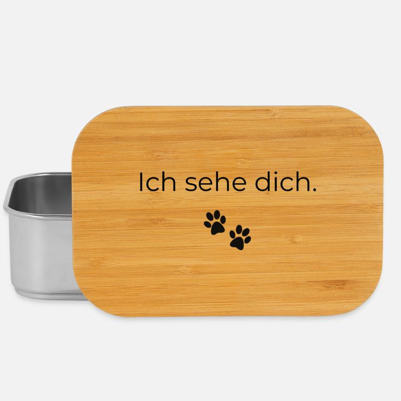 ich_sehe_dich - Lunch Box - Silber