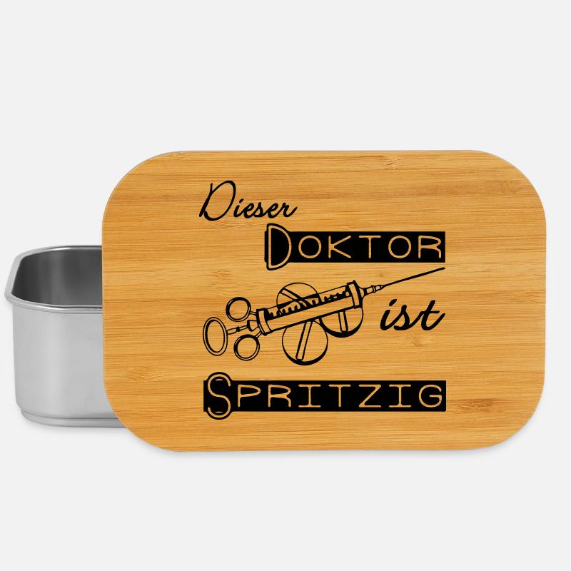 Doktor Spritzig Geschenk - Lunch Box - Silber