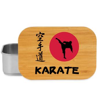 Karate - Boîte à goûter - argent - Devant