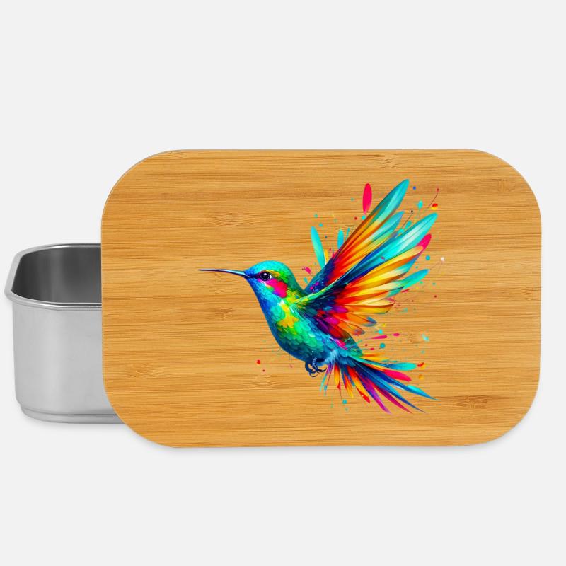 Colibri - Boîte à goûter - argent
