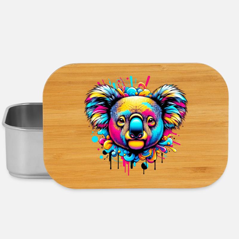 Koala - Lunch Box - Silber