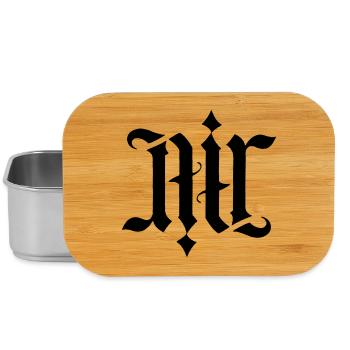 Ambigramm - Air  - Lunch Box - Silber - Vorne