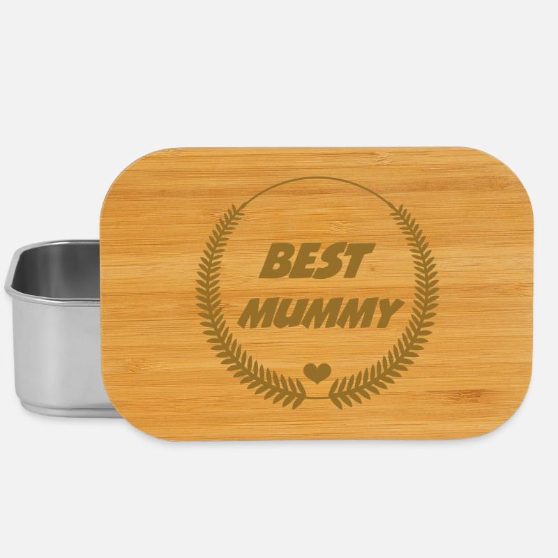Beste Mama - Muttertag - Lunch Box - Silber