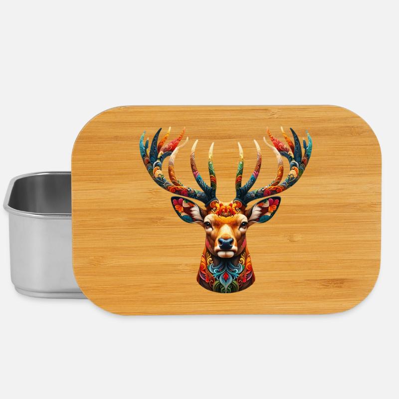 Hirsch - Lunch Box - Silber