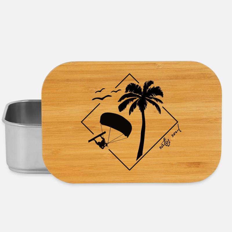 Kite Vibes - Lunch Box - Silber