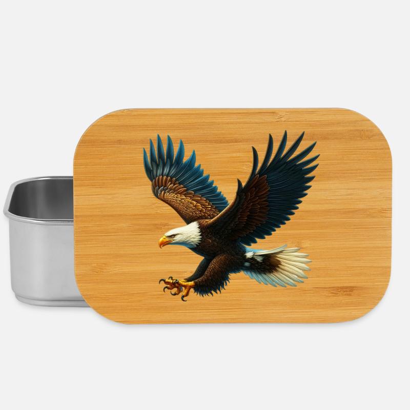 Adler - Lunch Box - Silber