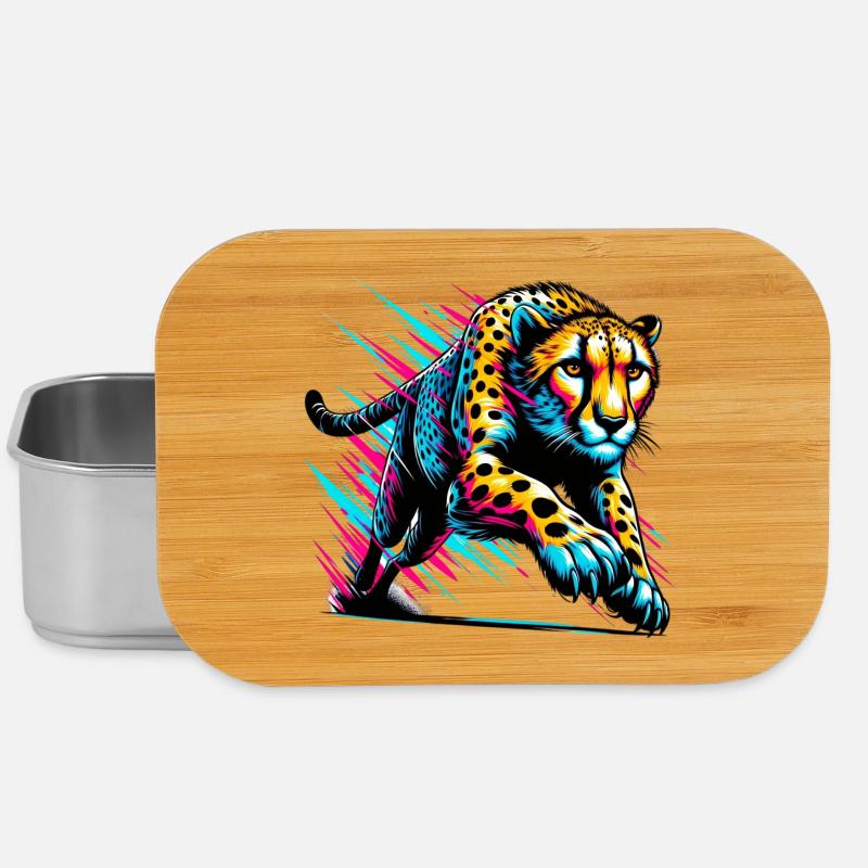 Gepard - Lunch Box - Silber