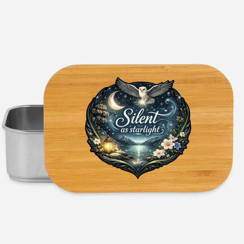 Silencieux comme la lumière des étoiles - Boîte à goûter - argent