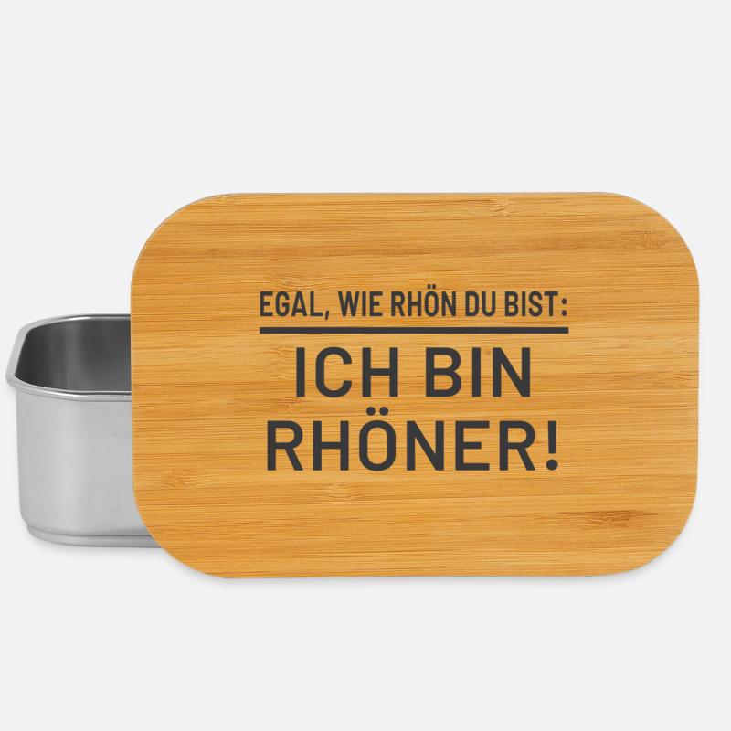 Ich bin Rhöner! - Lunch Box - Silber