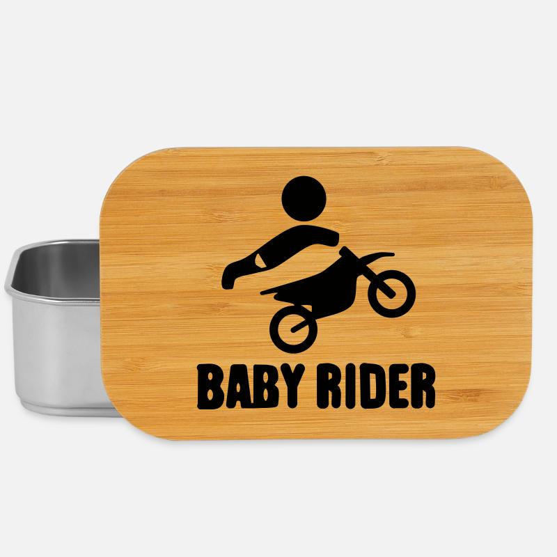 Baby Rider  - Lunch Box - Silber