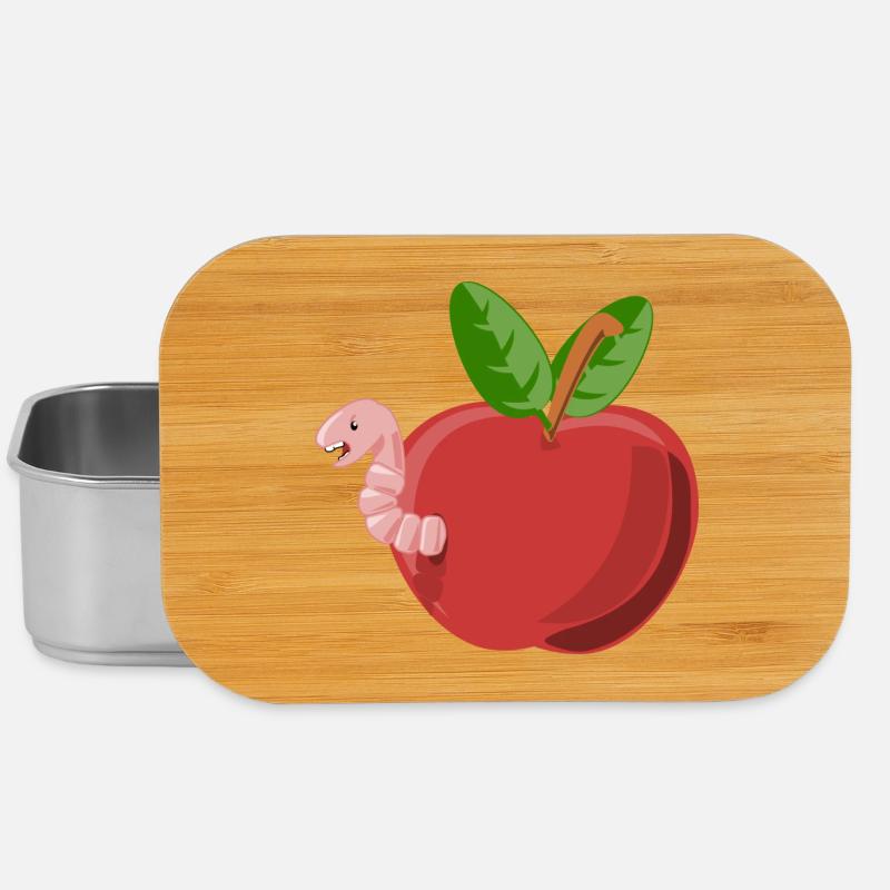 worm - Lunch Box - silver