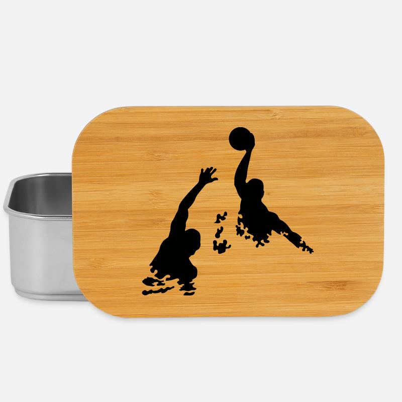 Waterpolo - Lunch Box - Silber