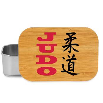 Judo - Boîte à goûter - argent - Devant