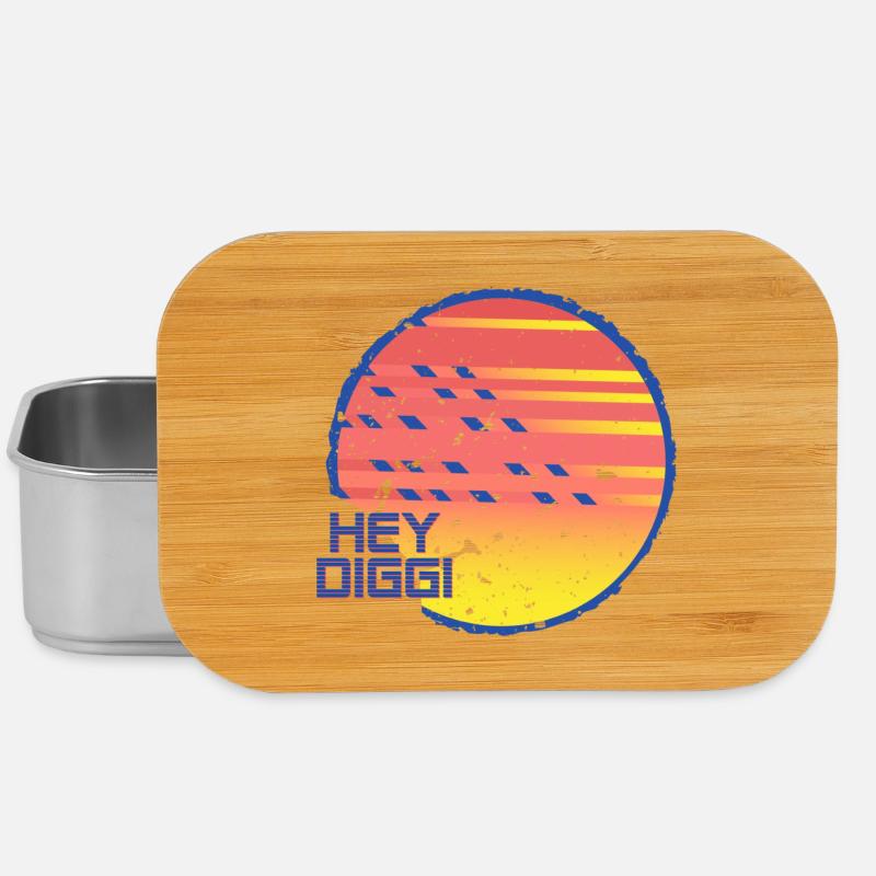 Hey Diggi - Lunch Box - silver