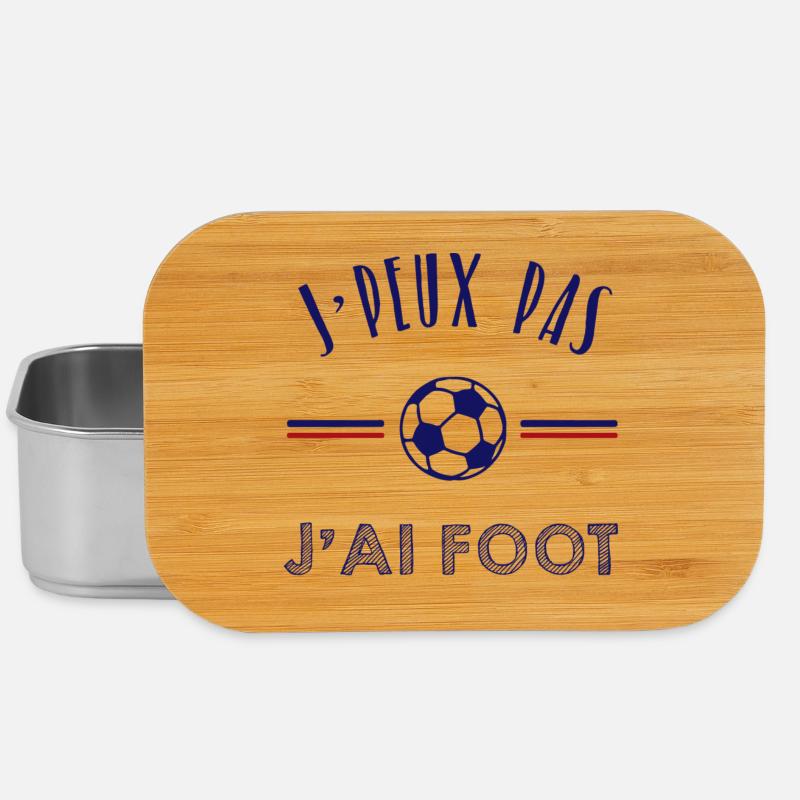 J'peux pas, j'ai foot - Boîte à goûter - argent