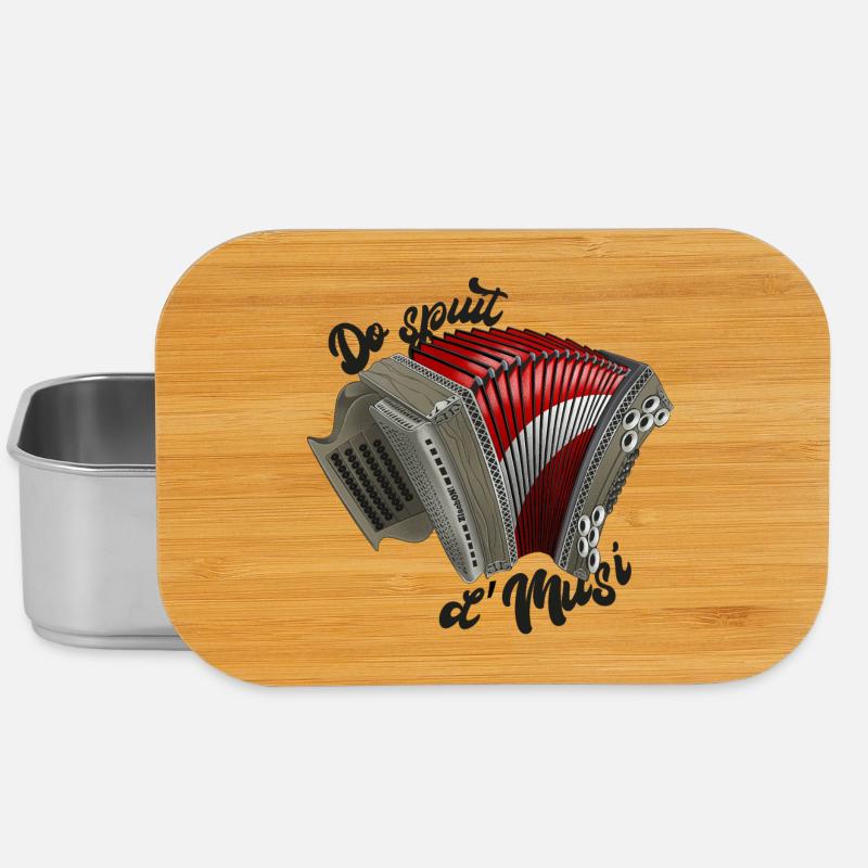 Do spuit d'Musi ZiachON! - Lunch Box - silver
