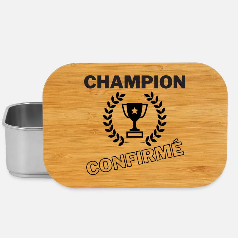 Champion confirmé - Boîte à goûter - argent