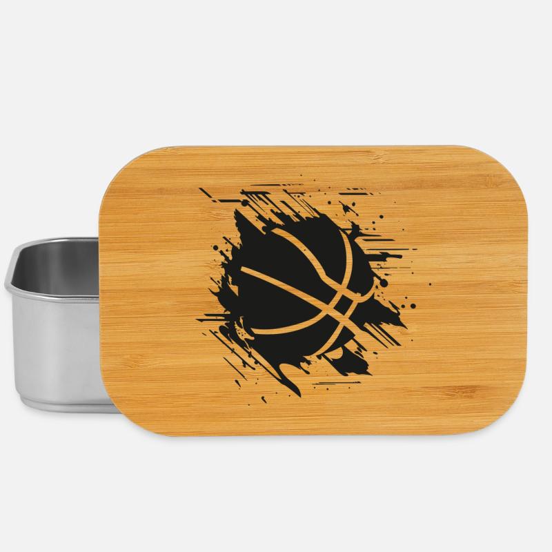 Basketball - Lunch Box - silver