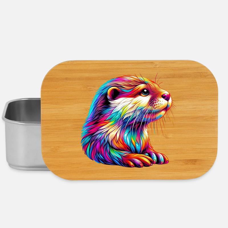 Otter - Lunch Box - Silber
