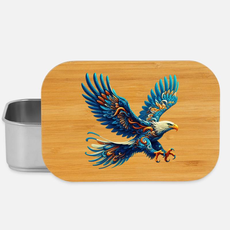 Adler - Lunch Box - Silber