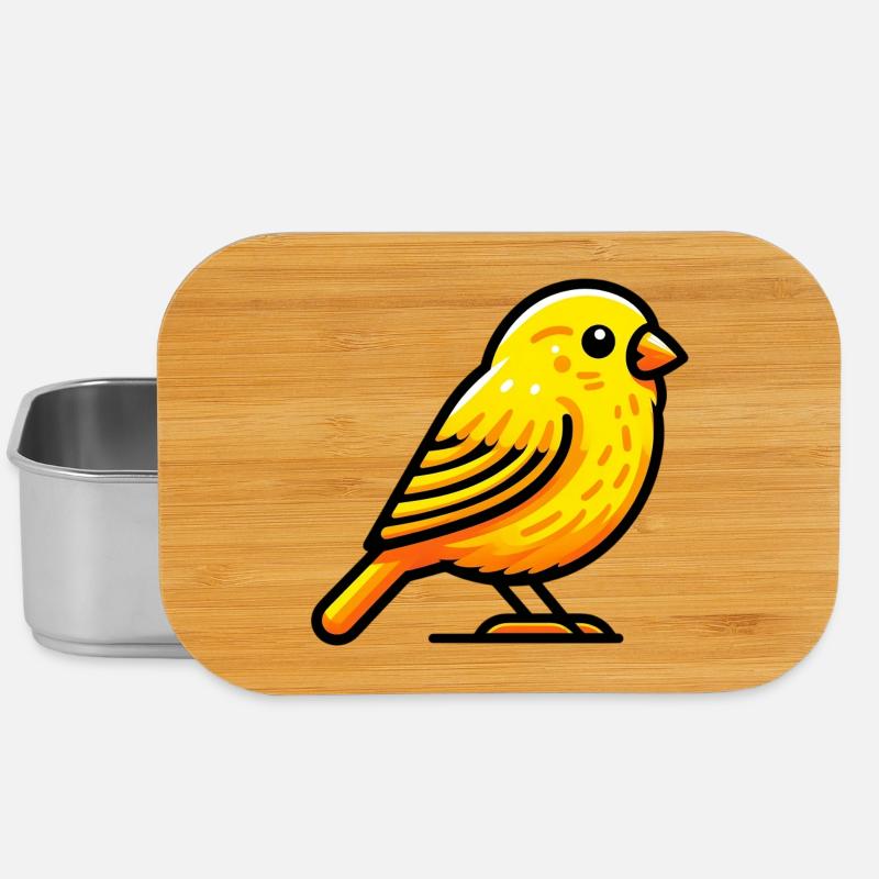 Canary - Lunch Box - silver