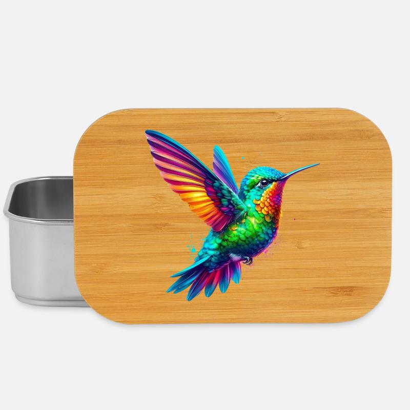 Colibri - Boîte à goûter - argent