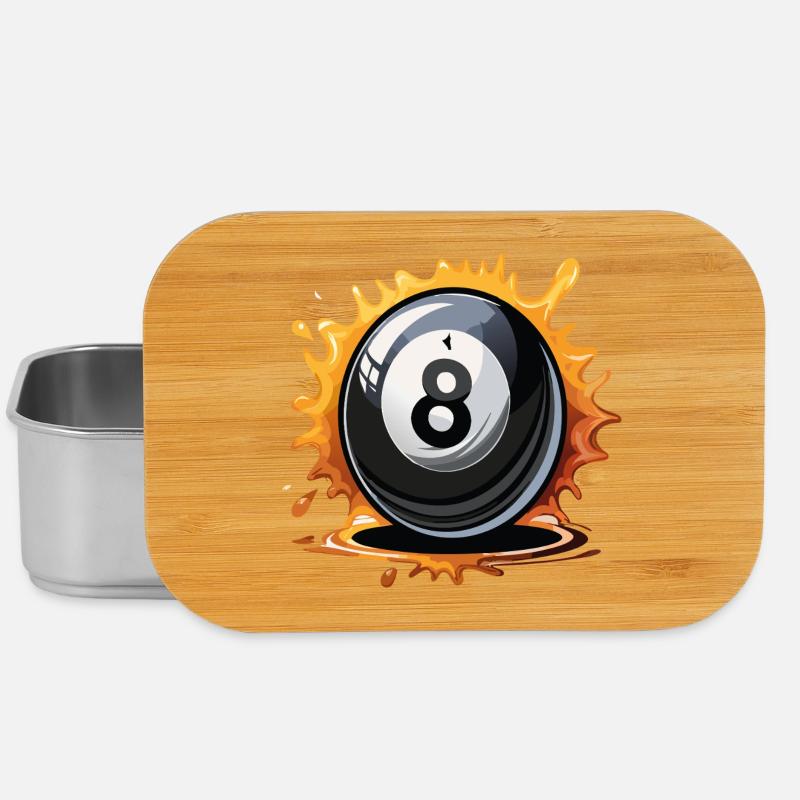8ball - Lunch Box - Silber