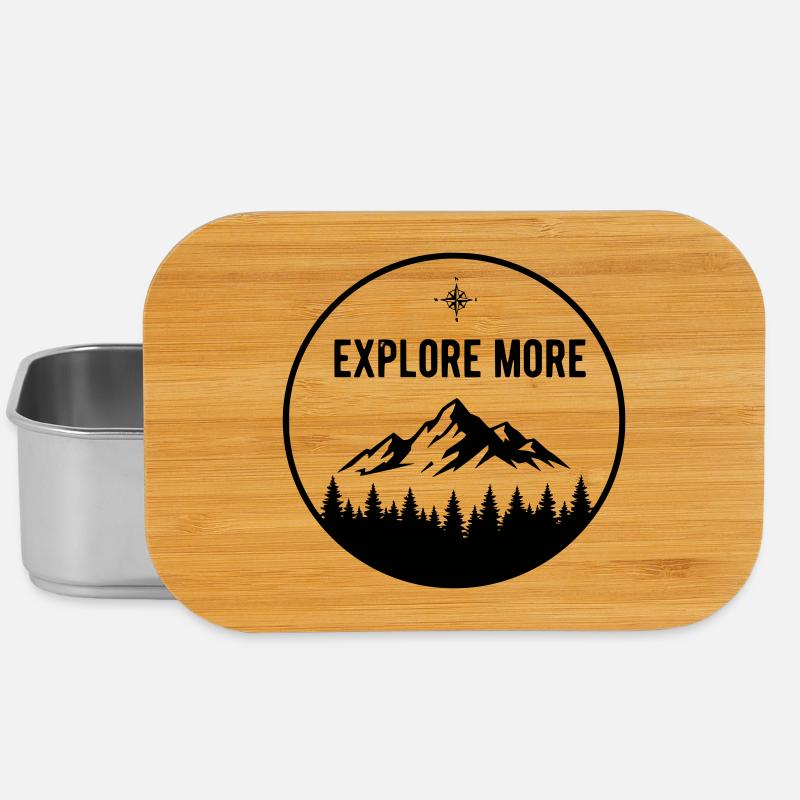 Explorer - Lunch Box - Silber