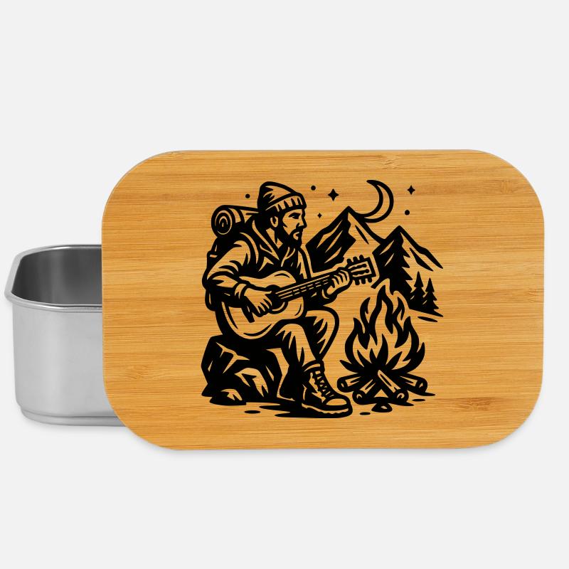 Campfire - Lunch Box - silver