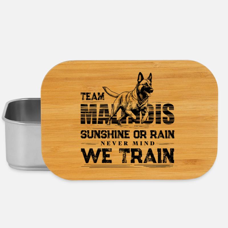 Conception de l’entraînement canin belge Malinois - Boîte à goûter - argent