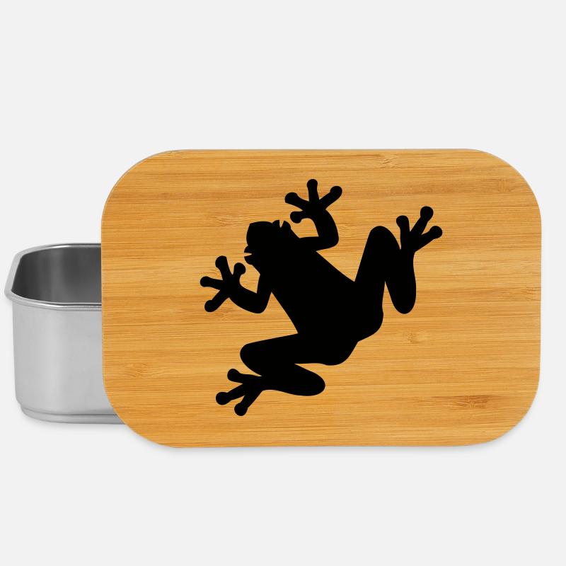 Frog - Lunch Box - silver