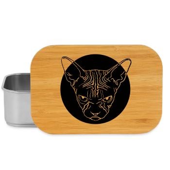 Sphinxkopf - Lunch Box - Silber - Vorne