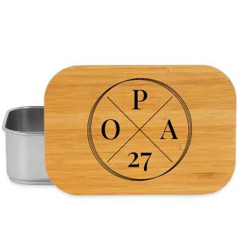 Grandpa 2027 - Lunch Box - silver - Front