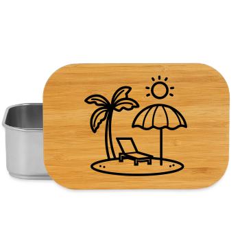 Strand - Lunch Box - Silber - Vorne
