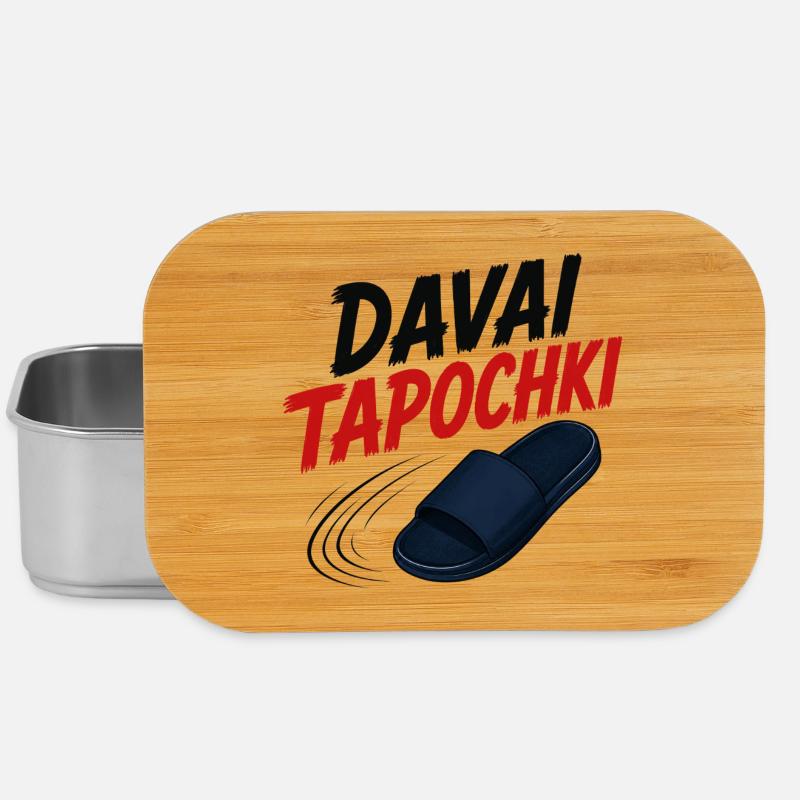 Davai Tapochki - Lunch Box - silver