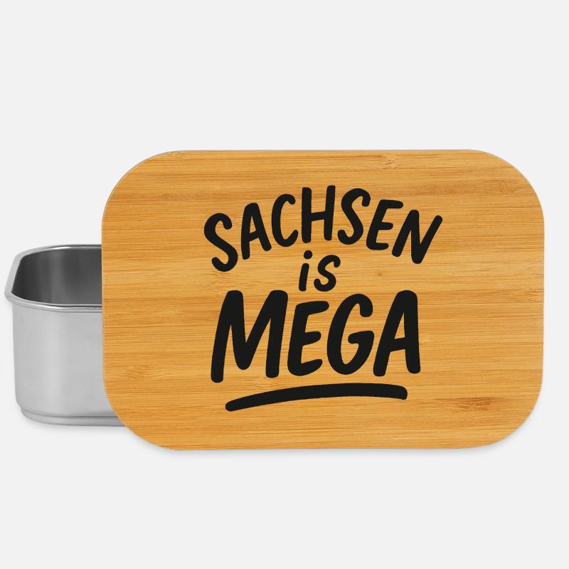 La Saxe est méga - Boîte à goûter - argent