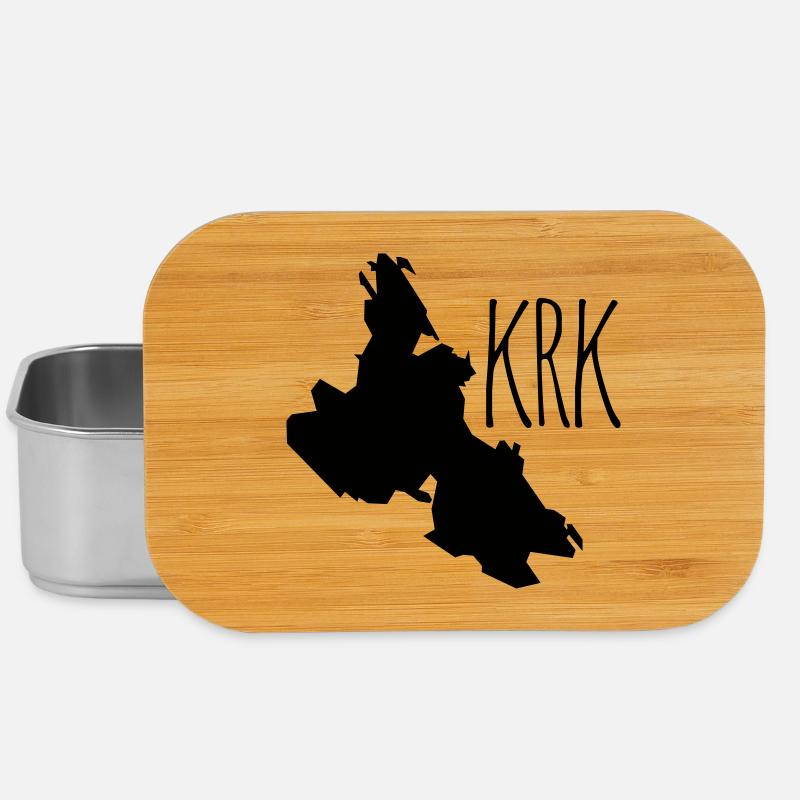 Krk - Lunch Box - Silber
