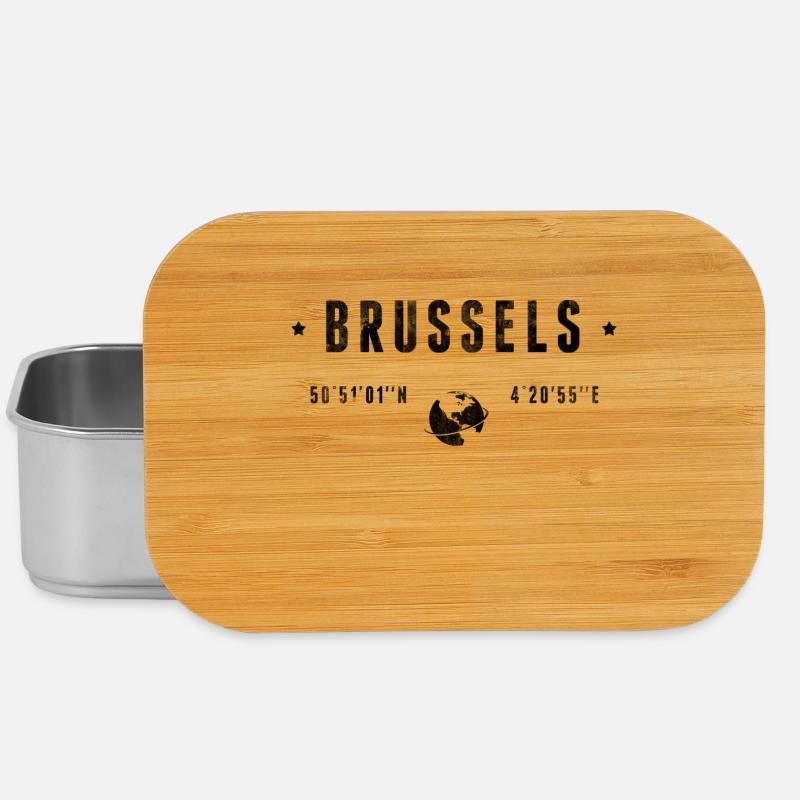 Brussels - Lunch Box - silver