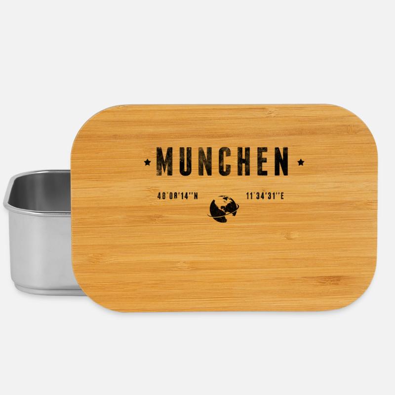 Munchen - Lunch Box - Silber