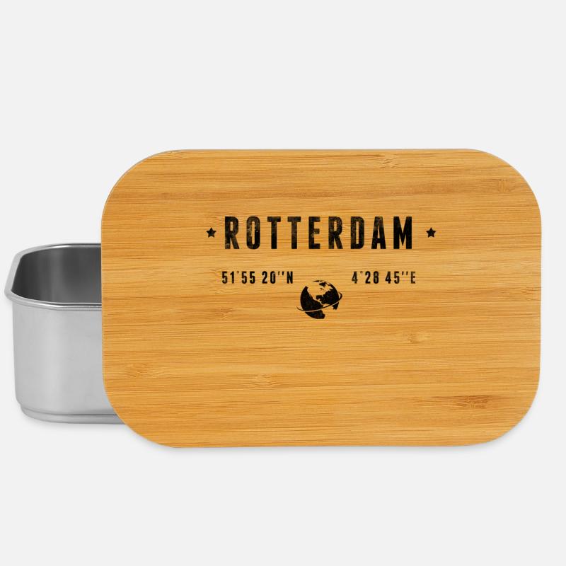 Rotterdam - Lunch Box - Silber