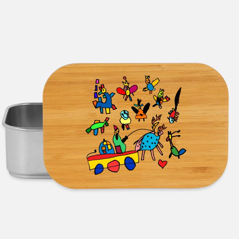 kidsworld - Boîte à goûter - argent